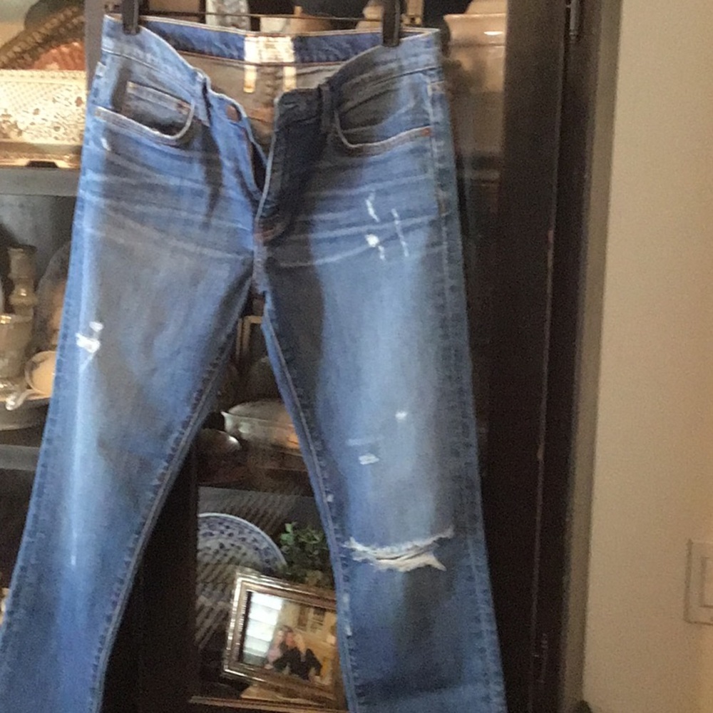 Current/Elliot The Fling distressed boyfriend jean